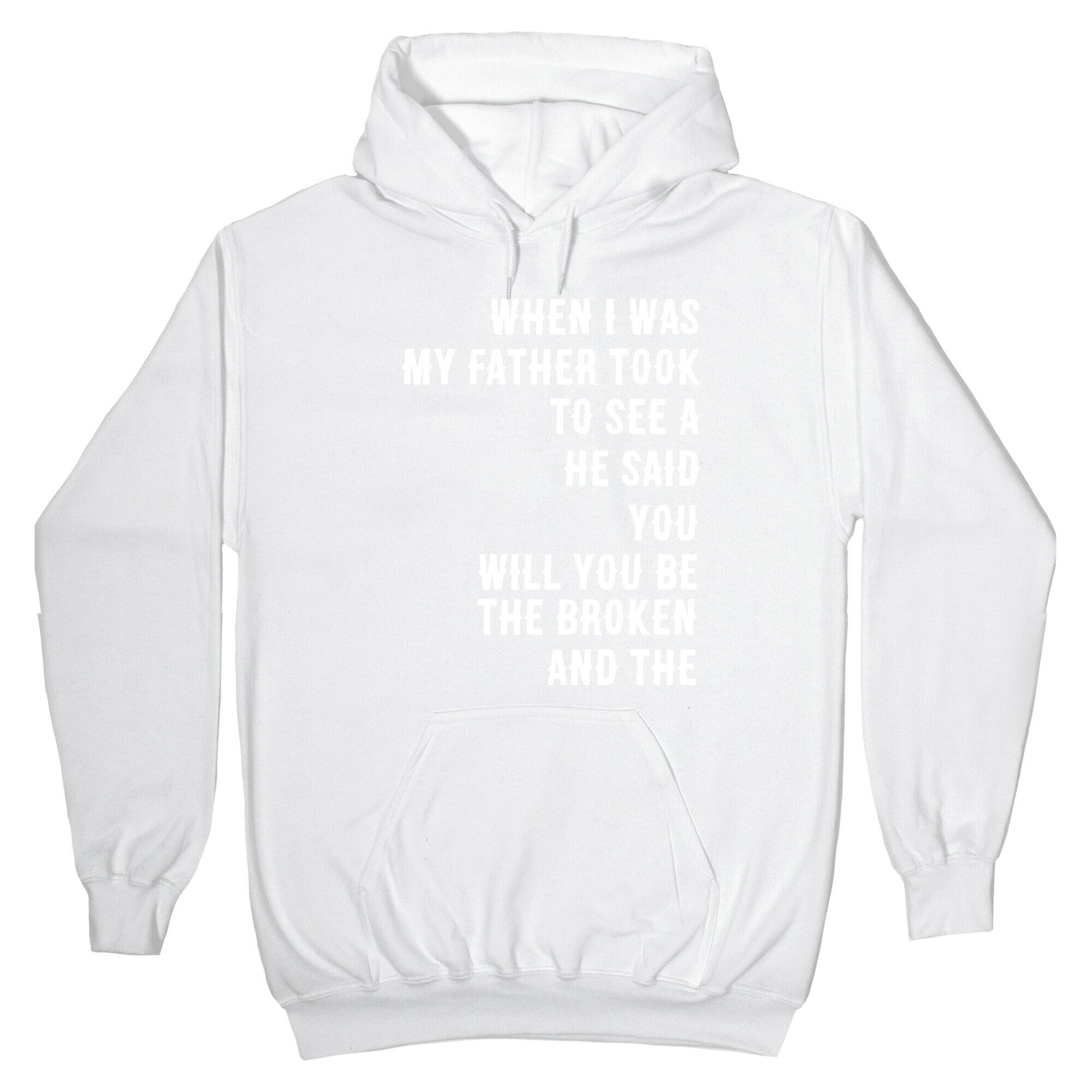 When I Was a Young Boy (1 of 2 pair) Hoodie
